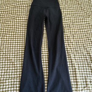 Beyond Yoga spacedye high waisted black bootcut Leggings